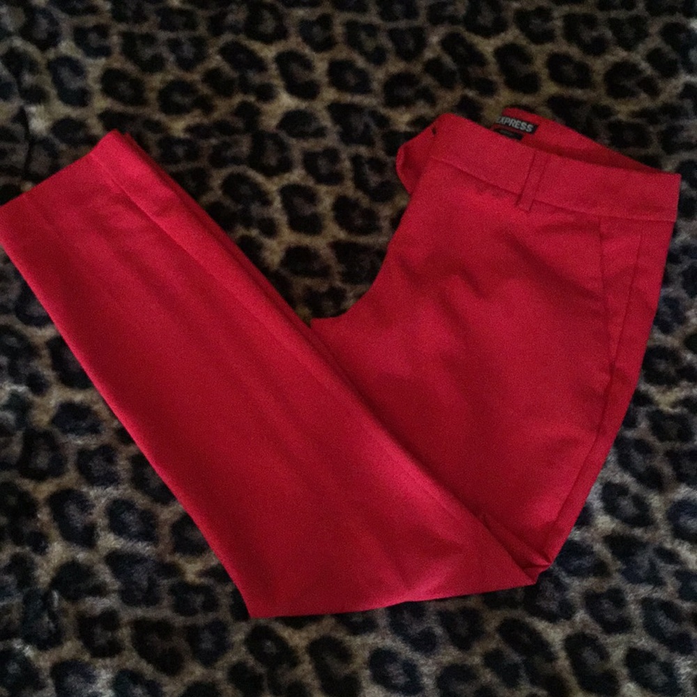 Brand new Express red pants